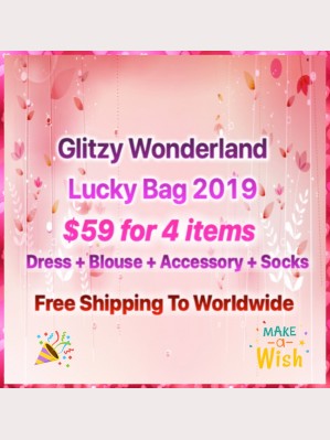 Glitzy Wonderland Lolita Lucky Bag $59 for 4 items (GWLP)